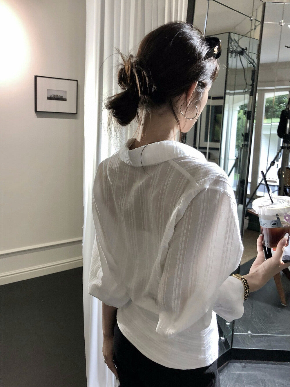 Korean Chic Long Sleeve Shirt