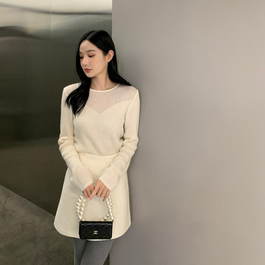 Sleek and Sexy Fitted Knit Top