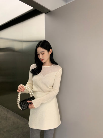 性感簡約修身針織top