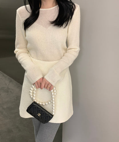 性感簡約修身針織top