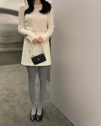 性感簡約修身針織top