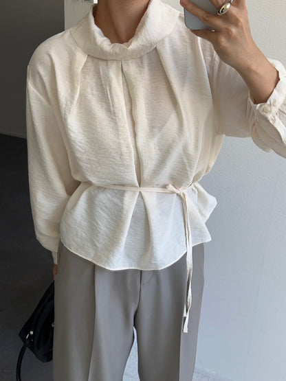 Minimalist Lapel Elegant Shirt