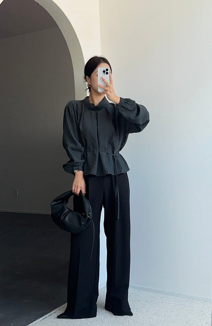 Minimalist Lapel Elegant Shirt