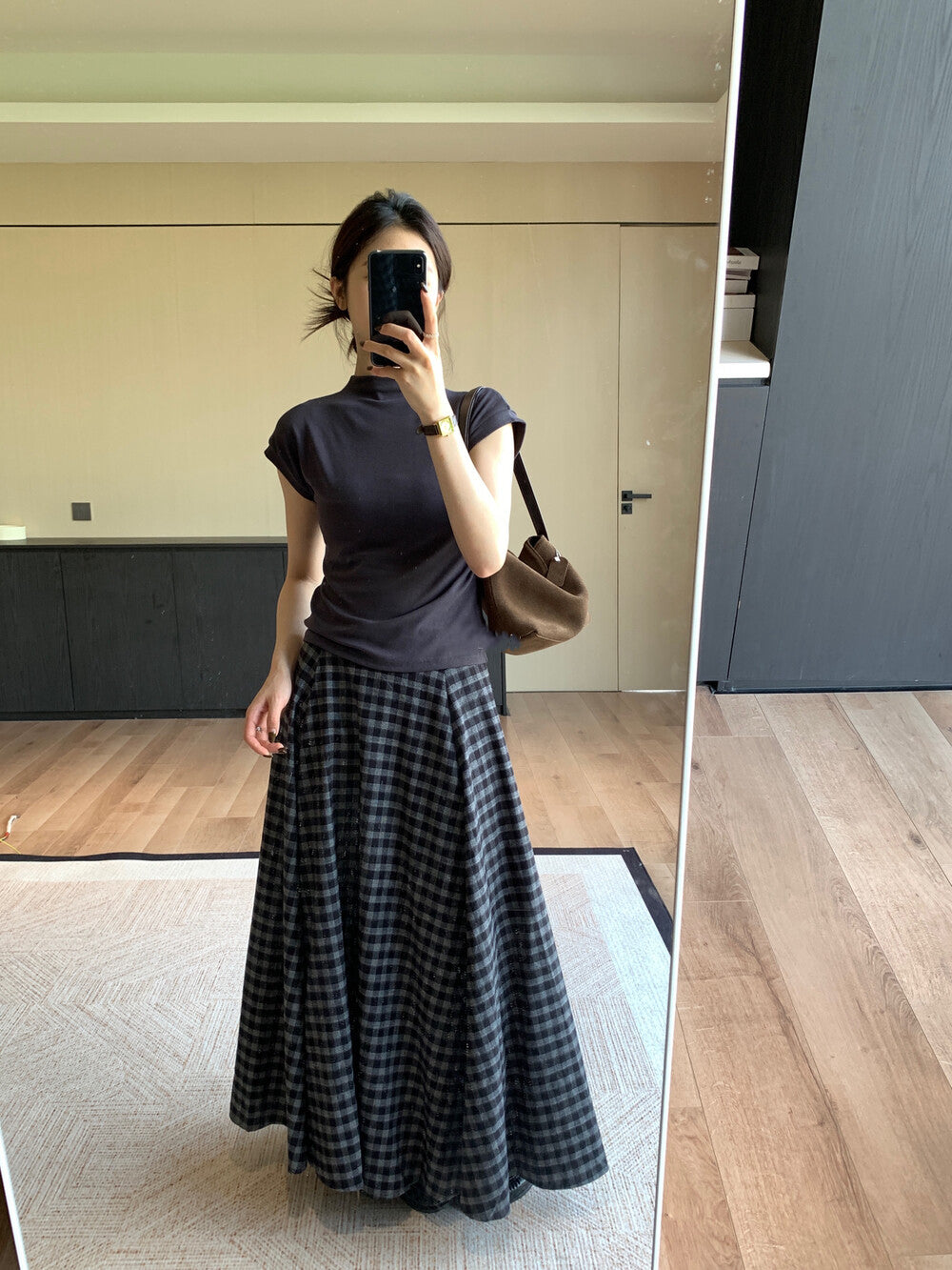 Versatile Slim-Fit Mock Neck Base Layer Top