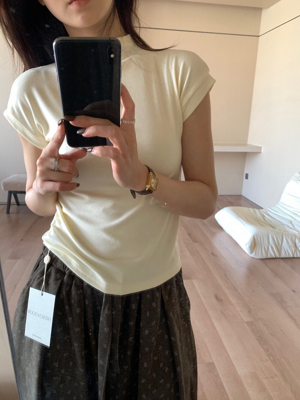 Versatile Slim-Fit Mock Neck Base Layer Top