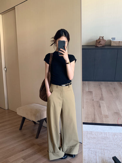 Versatile Slim-Fit Mock Neck Base Layer Top