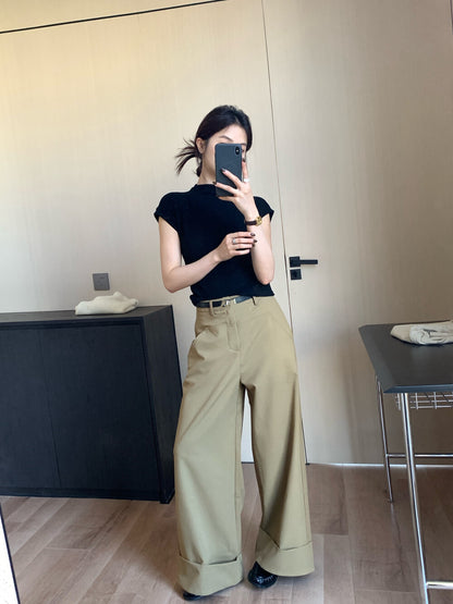 Versatile Slim-Fit Mock Neck Base Layer Top