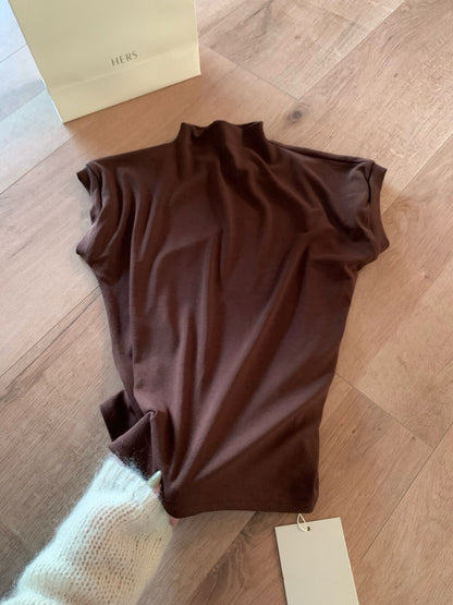 Versatile Slim-Fit Mock Neck Base Layer Top