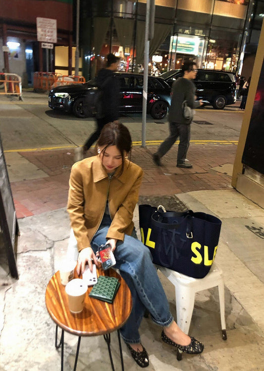 翻領顯瘦正肩短外套