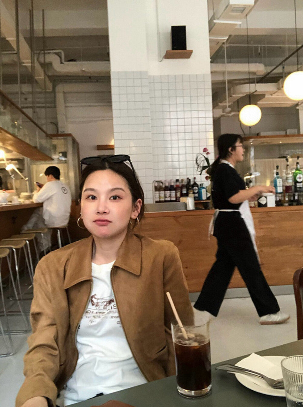 Notched Lapel Slim Fit Shoulder-Cut Short Jacket