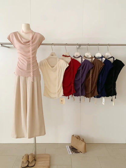 オフショルダートップス