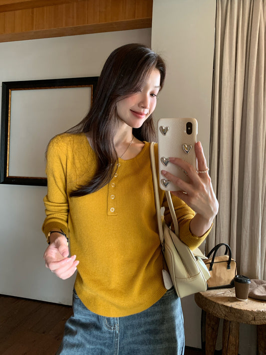 Lazy Layered Knit Sweater