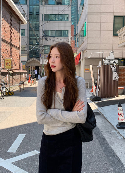 Lazy Layered Knit Sweater