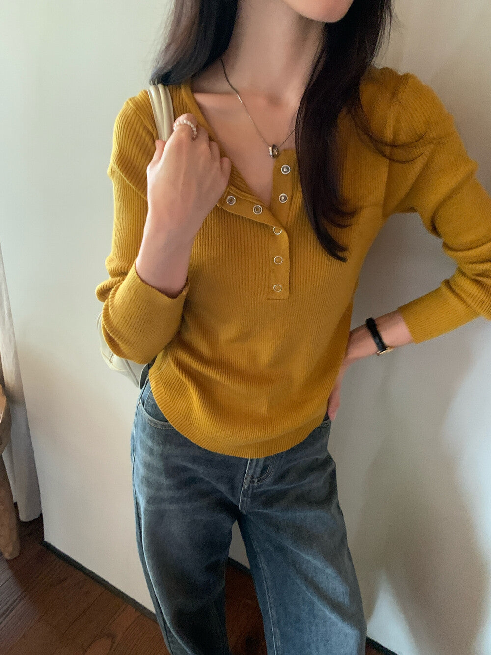 Lazy Layered Knit Sweater