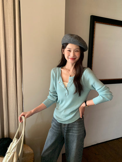 Lazy Layered Knit Sweater