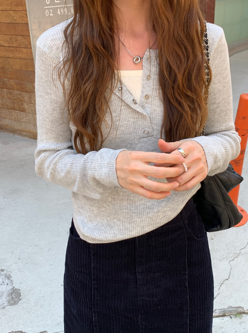 Lazy Layered Knit Sweater