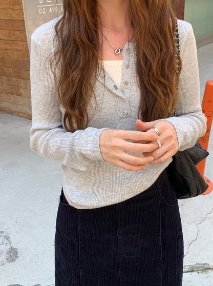 Lazy Layered Knit Sweater