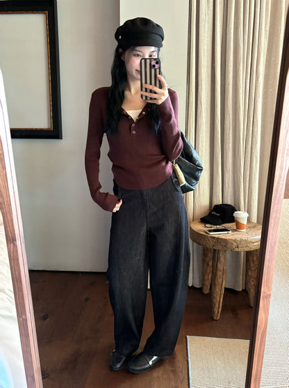 Lazy Layered Knit Sweater