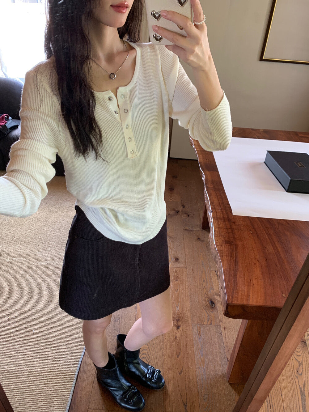 Lazy Layered Knit Sweater