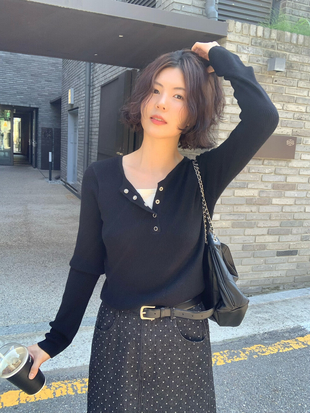 Lazy Layered Knit Sweater