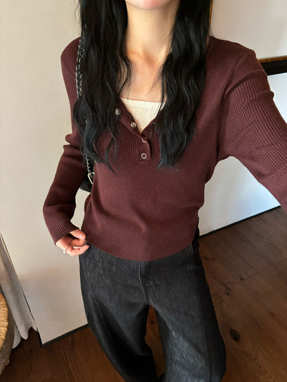 Lazy Layered Knit Sweater