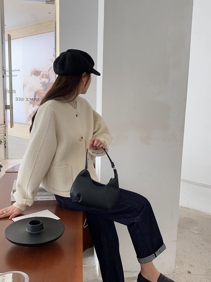 明線復古煙管牛仔褲