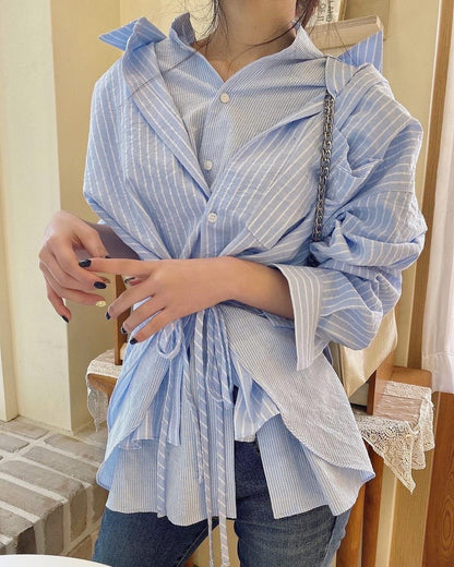 新款綁帶恤衫