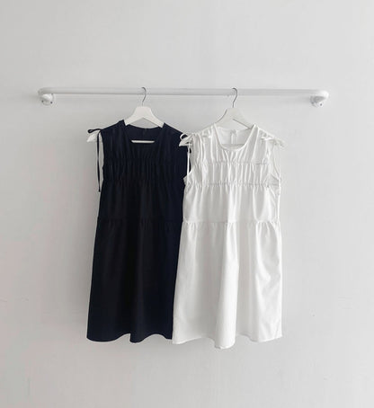 蝶結背心ドレス