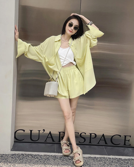 T-shirt and shorts set