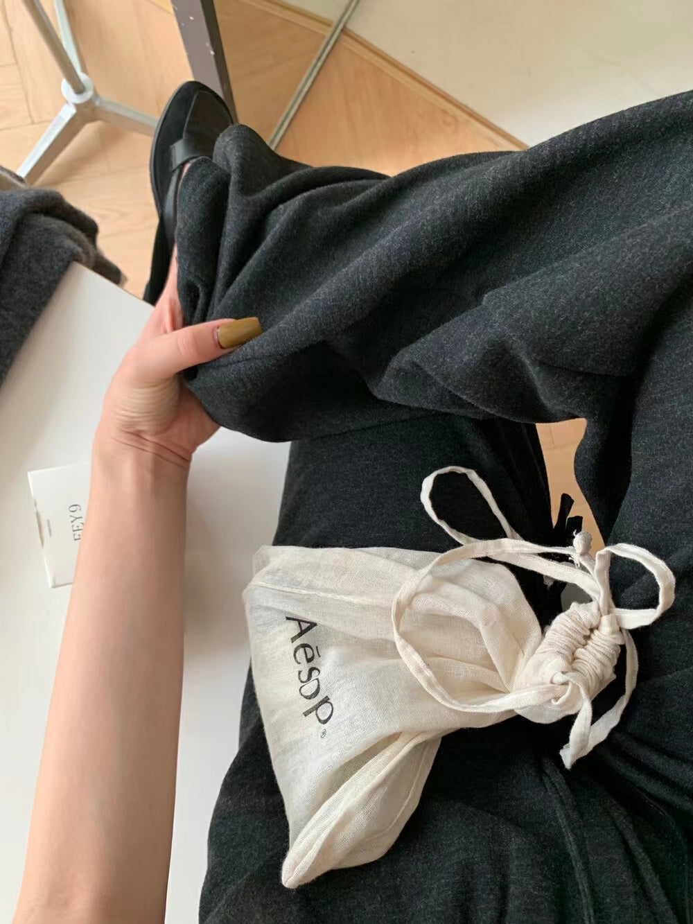 快適なゆったりストレートパンツ