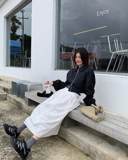 ショートレザージャケット