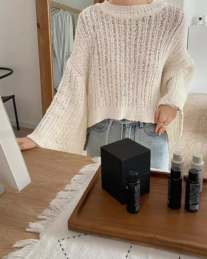 Bell Sleeve Knit Top