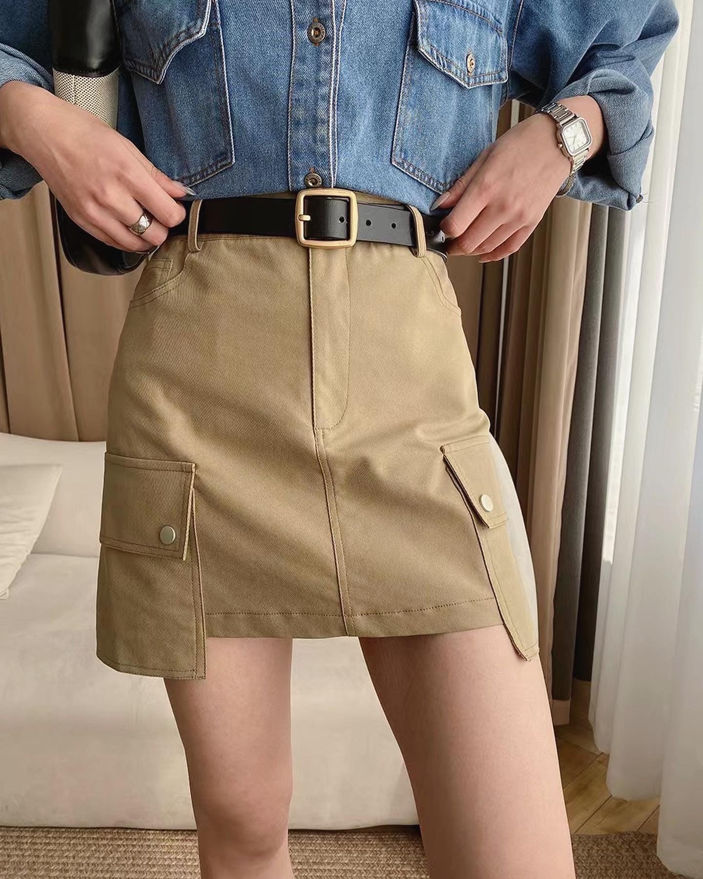 Utility Style Skirt