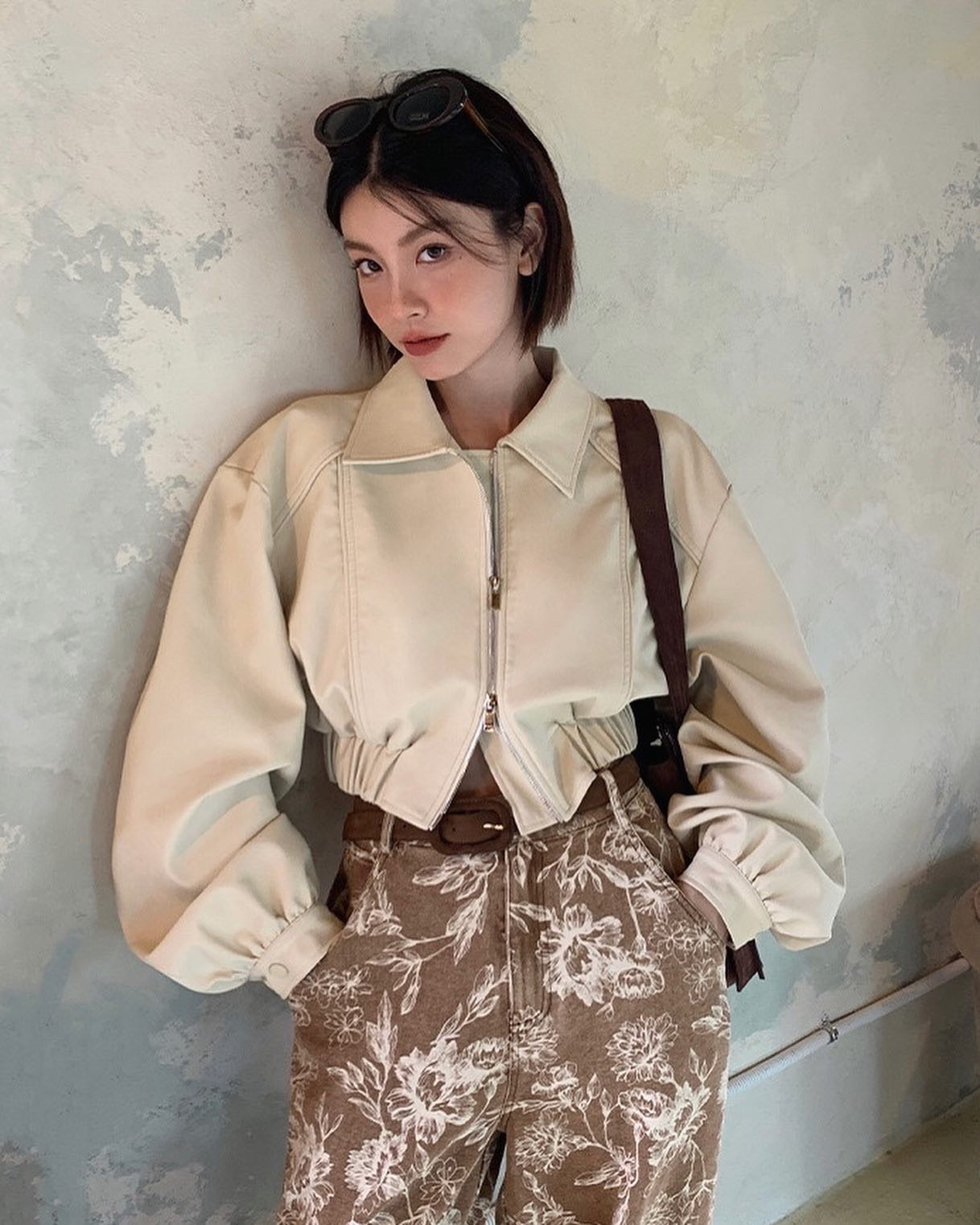 ショートレザージャケット