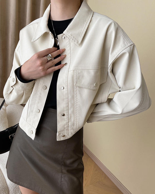 工裝風短款jacket