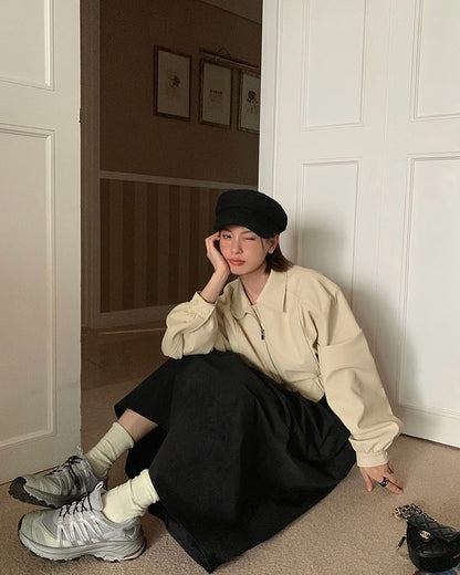 ショートレザージャケット