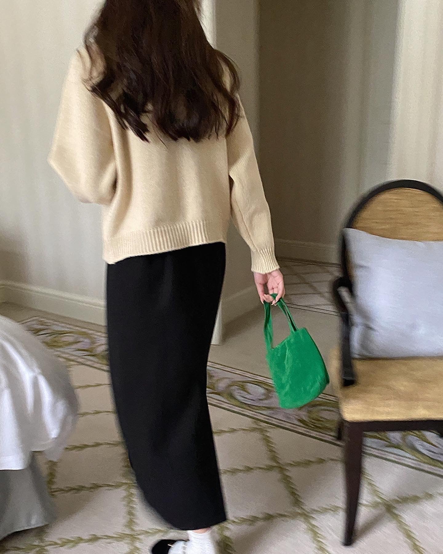 刺繍花花ジャケット