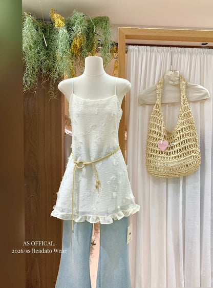 Three-dimensional Jacquard Design Camisole