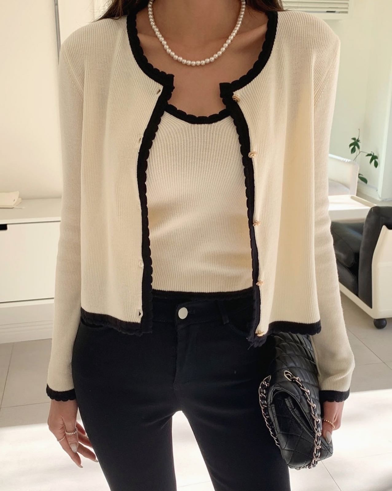 French Lace Camisole + Jacket Set