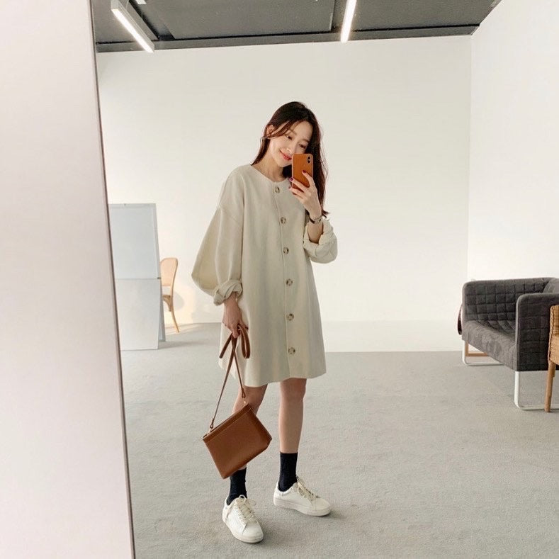 シンプルスタイルワンピース