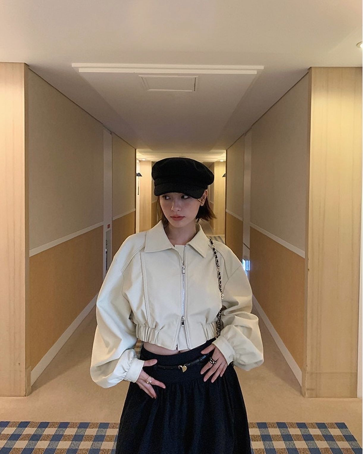 ショートレザージャケット