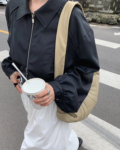 ショートレザージャケット