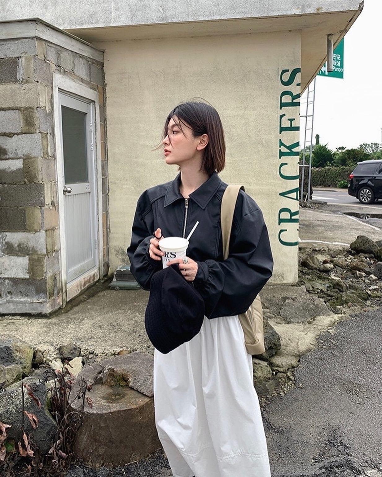 ショートレザージャケット