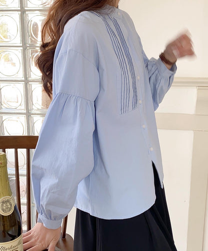 ランタンスリーブシャツ