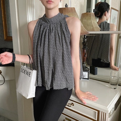 Vintage Lace-Up Vest