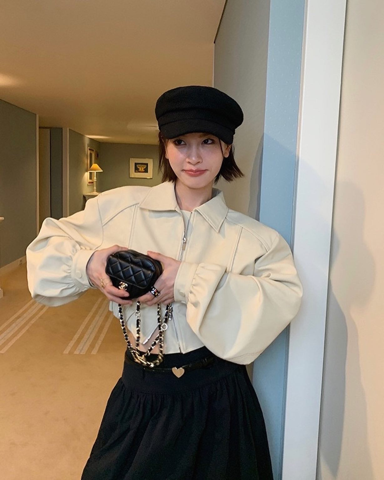 ショートレザージャケット