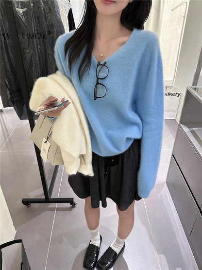 Heavy-duty Corduroy Skirt with Elastic Waistband (Includes Belt)