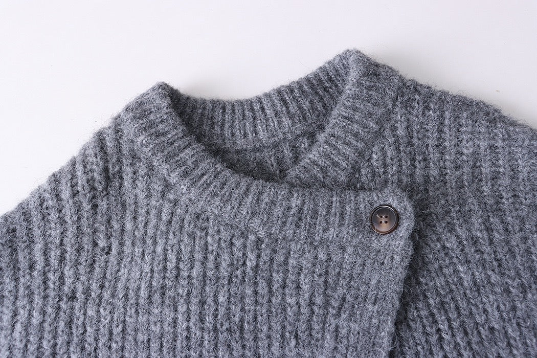 ニットロングカーディガンコート