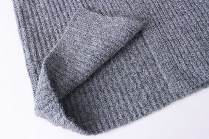 ニットロングカーディガンコート