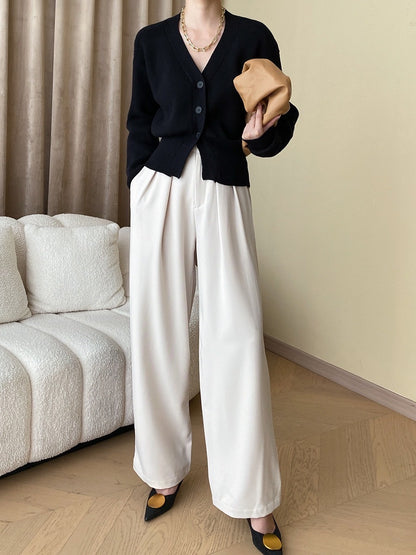 Waist-cinching knit cardigan